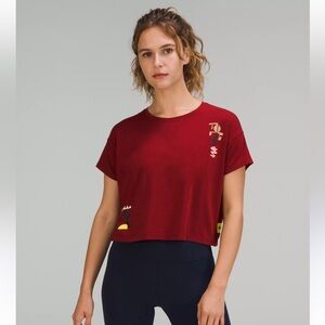 Lululemon Team Canada Cates T-shirt Size 14